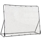Soozier Soccer Rebounder Net with 5 Adjustable Angles - 8' x 6' -8x6ft size for fun in garages, parks, or beaches
