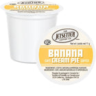 The Jetsetter Coffee Co. Banana Cream Pie Medium Roast Coffee K-Cups - 24 Pack-24 single serve capsules per box.