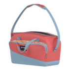 RovR TravelR 36 Can Soft Cooler Duffel with Shoulder Strap - Coral-Expandable mesh side pocket for water bottle 