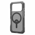 UAG Trooper Compatible with MagSafe Rugged Case for iPhone 17 Pro - Ash-Wireless charging compatible