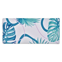 ONEofZERO Large Premium Desk Pad - Anti Slip Rubber Bottom - Lush Indigo-Tightly Woven Stitched Edges: For enhanced durability and to reduce fraying over time