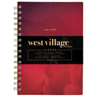 Mead 2027 West Village 12 Month Small Weekly/Monthly Planner - 8" H x 6 1/2" W - Bilingual-One month per two page spread has unruled daily blocks, a lined to-do section, a “simplicity tip” to help you plan and a tab for easy navigation
