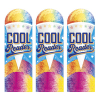 Eureka Cool Reader Snow Cone Scented Bookmarks - 3 Packs of 24-With a long-lasting smell and fun designs, bookmarks help make reading even more fun