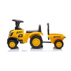 Freddo CAT Holland T7 Tractor Foot to Floor Kids Ride- On -Detachable Trailer: Kids can haul their toys and treasures around