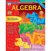 Carson Dellosa Skills For Success Algebra Resource Book (CD-4324) - Grade 6 - 12-Ages 11 - 18 years and grades 6th - 12th