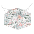 Oliver's Labels 2-Ply Non-Medical Kids Scarf Face Mask - Floral Watercolour-Sits comfortably around the neck when not in use.