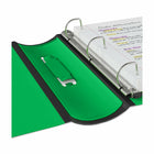 Staples Better Binder - 2" - Green-Easy-insert spine label, insertable from the inside