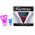 Baumgartens Plastiklips Paper Clips - Assorted Sizes, Colors - 3 Packs of 315-Great for the office, at home or the classroom