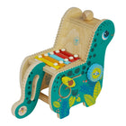 Manhattan Toy Musical Diego Dino Wood Toy-1 detachable maraca tail