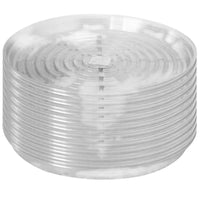 Blooms Clear Saucer - 14" - 10 Pack-Designed for large pots