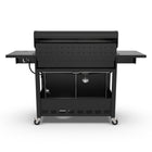 Kenmore 6 Burner XL Gas Grill with Side Burner - Black-Porcelain Coated Lid & Aluminized Steel Liner & Black Powder Coated End Caps with Stainless Steel Handle