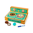 Crayola Colour Wonder Scented Kitchen Playset-Includes 8 Scented Markers, 10 Stamps, 15 Die-Cut Sheets, 2 Scented Ink pads, and 1 Stamp Holder.