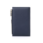 Champs Iconic Slim Wallet - Navy-Front Snap closure