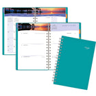 Mead 2027 Tropical Escape Weekly/Monthly Planner - 8-1/2" H x 5-1/2" W - Assorted Colours - Bilingual-Past and future month reference