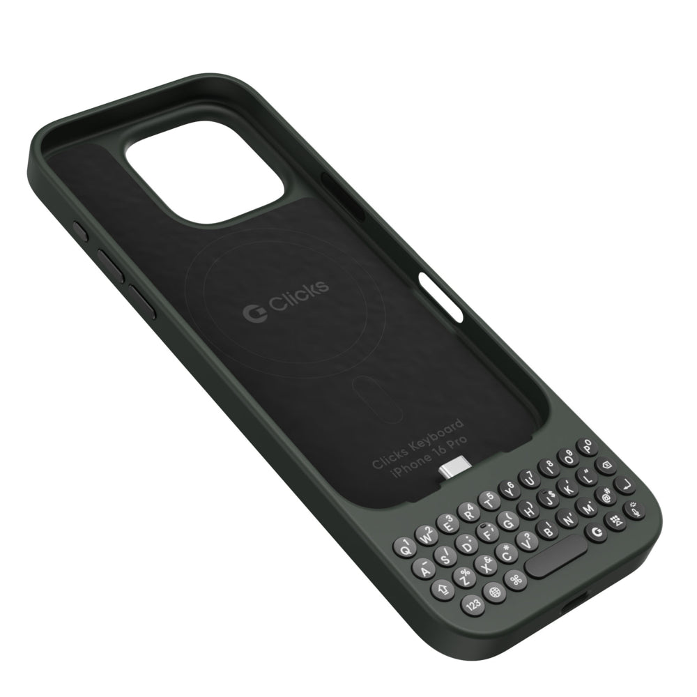 Clicks Keyboard Phone Case for iPhone 16 Pro Max - Onyx | staples.ca
