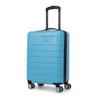 Reebok The Captain Collection Hardside 21.5" Carry-On Luggage - Azure-Hard shell made of lightweight and resistant ABS/PC 