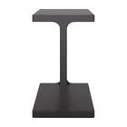 Zuo Bama Side Table - Black-Dimensions: 12.2" L x 15.0" W x 20.1" H
