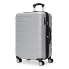 Travelpro Odyssey 24" Medium Check-In Hardside Luggage - Spinner - Cloud Grey-Lightweight yet durable hardshell exterior protects your belongings without weighing you down