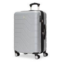 Travelpro Odyssey 24" Medium Check-In Hardside Luggage - Spinner - Cloud Grey-Lightweight yet durable hardshell exterior protects your belongings without weighing you down
