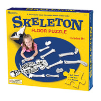 Learning Resources Skeleton Foam Floor Puzzle-Age group and grade: Ages 3 - 6 and grades pre-kindergarten - 1st