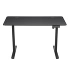 Work Zone Serrano 48" Height Adjustable Sit Stand Desk - Black- 3 programmable memory settings for quick and easy preset height control