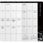 DateWorks 2026-2027 Monthly Pocket Planner - 3.5" x 6.5" - Elegance - English-Durable SOFT TOUCH cover material with rounded corners