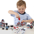 Miniland Mecatech - Vehicle & Robot Building Set - 106 Pieces-5