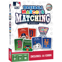Masterpieces Puzzle Company MLB - Mascots Matching Card Game-Age: 3+
