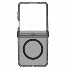 ITSKINS Hybrid_R Hinge Clear with Magnets Case - Galaxy Z Flip 8 - Smoke-Removable Hinge Cover