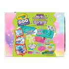 Crayola Goo All-in-1 Sensory Station - Unicorn-SENSORY PLAY: Textured panels and various mix-ins elevate sensory play, providing a fun and engaging experience for kids