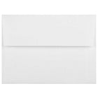 JAM Paper A6 Strathmore Invitation Envelopes - 4.75" x 6.5" - Bright White Linen - 50 Pack-Bright White Linen