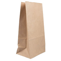 JAM Paper Kraft Lunch Bags - Large - 6 x 11 x 3.75 - Brown Kraft Recycled - 500 Pack (692KRBRB)-Brown