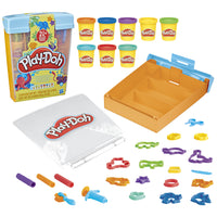 Play-Doh Image Animal Storage Set-Let imagination go wild: Create a colourful world of Play-Doh animals like frogs, elephants, dinosaurs, and any other wacky creatures they can imagine with this Play-Doh set 