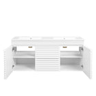 Modway Render 48" Wall-Mount Bathroom Vanity - White-7