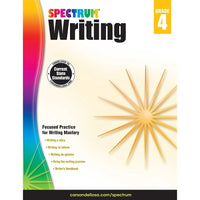eBook: Spectrum 704573-EB Spectrum Writing - Grade 4-You will receive two emails: one confirming your entire order, and one with a "Download Software" buttonYou can download immediately or return to your email to download later
