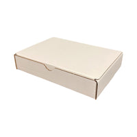 Abbey Literature Mailers - 9" x 6-1/2" x 1-3/4" - White - 50 Pack-Dimensions: 9" W x 6-1/2" L x 1-3/4" H