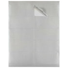 JAM Paper Mailing Address Labels, 2" x 4", Silver Metallic, 120 Pack (40732539)-For use with laser and inkjet printers
