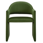 Modway Talia Performance Velvet Dining Armchair - Moss Green-8