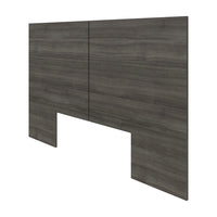 Nexera James Headboard - Queen Size - Grey Oak-Modern Aesthetic: Elevate your bedroom decor with a modern headboard featuring clean lines and a minimalist design