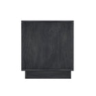 Manhattan Comfort Horizon 21.7" Modern Nightstand - Charcoal Grey-Perfect for Bedside Storage, Lamps or Display Items