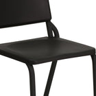 Flash Furniture HERCULES Series Black High Density Stackable Melody Band/Music Chair-Plastic Floor Glides