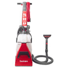 Sanitaire RESTORE SC6100A Commercial Upright Carpet Extractor - 2 Gal - Red-Cleans in both forward and backward passes for increased productivity versus competitor machines that only clean on backward passes