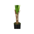 Monarch Specialties 43" Artificial Indoor Banana Tree - Floor - Black Pot-No assembly required: product dimensions: 39 in. L x 37 in. W x 43 in. H