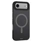 Nimbus9 Stratus 2 Compatible with MagSafe Case for iPhone 17 Air - Smoke-Built for comfort and usability, the RIDGEGRIP  design features ergonomic ridges for a secure, non-slip grip, while the REAL SENSE  buttons provide responsive and precise control for a tactile experience that feels natural