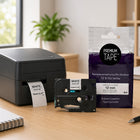 Premium Tape Compatible with Brother TZ231, TZ-231, TZE231, TZE-231 - Black / White - 12 mm-Brand: Premium Tape