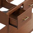Modway Zaire 48" Single Sink Compatible Bathroom Vanity Cabinet - Walnut-8
