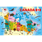 Eurographics Illustrated Map of Canada Puzzle - 100 Pieces-Weight: 0.5 lb
