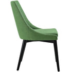 Modway Viscount Fabric Dining Chair - Kelly Green-Dense Foam Padding