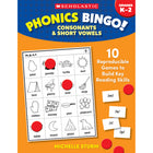 Scholastic Teaching Solutions Phonics Bingo: Consonants & Short Vowels Activity Book-The bingo game format makes learning engaging and fun for children