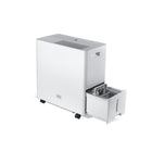 BLACK+DECKER 36-Pint Portable Dehumidifier - White-Castors and recessed handles for easy mobility